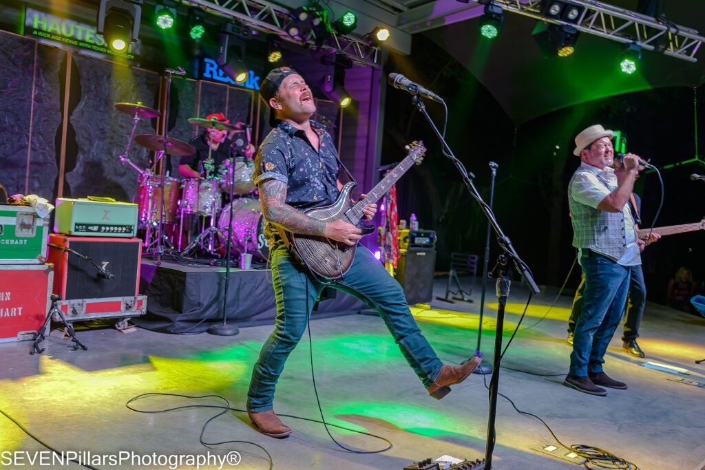 a band enjoying a performance